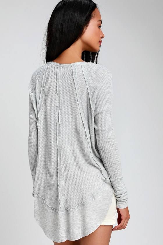 Grey Thermal Top F472