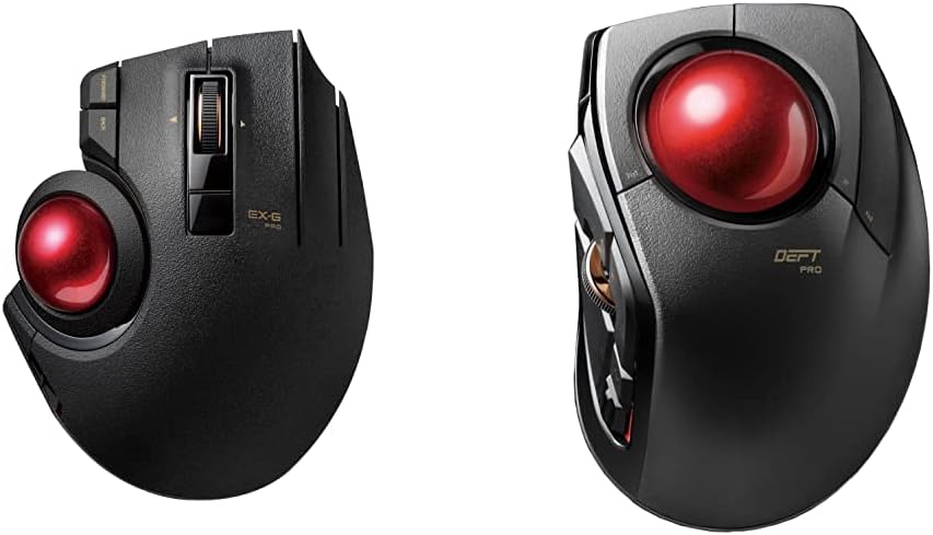 Wired Wireless Bluetooth Thumb-Operated Trackball Mouse J214340