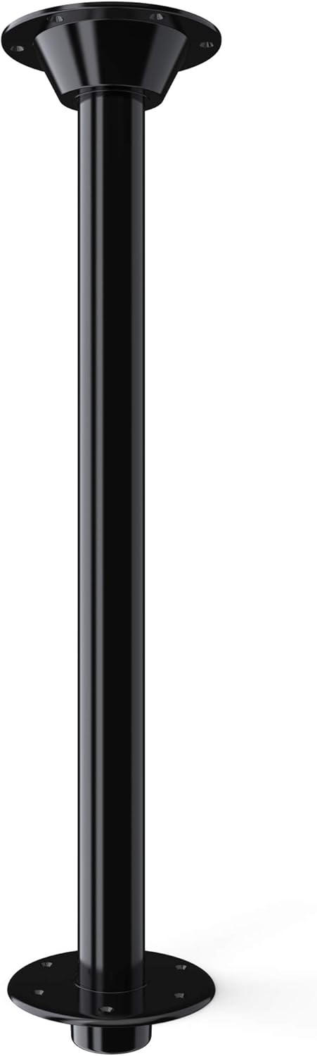 Pedestal Legs Silver Powder Coated Finish 27 Single Pack R3784