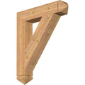 Traditional Arts & Crafts Smooth Bracket, Western Red Cedar F29225