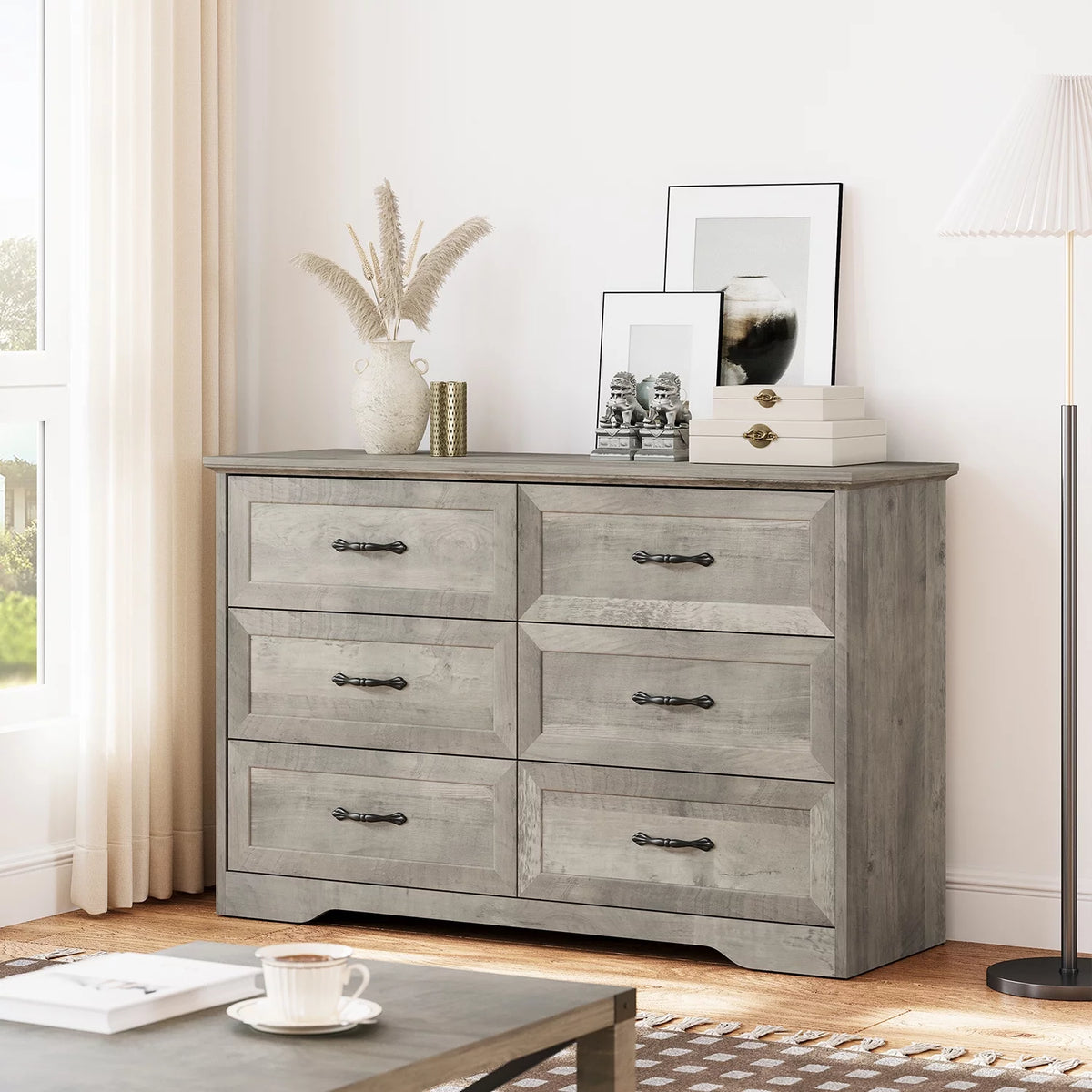5 Drawer Wood Dresser S996255