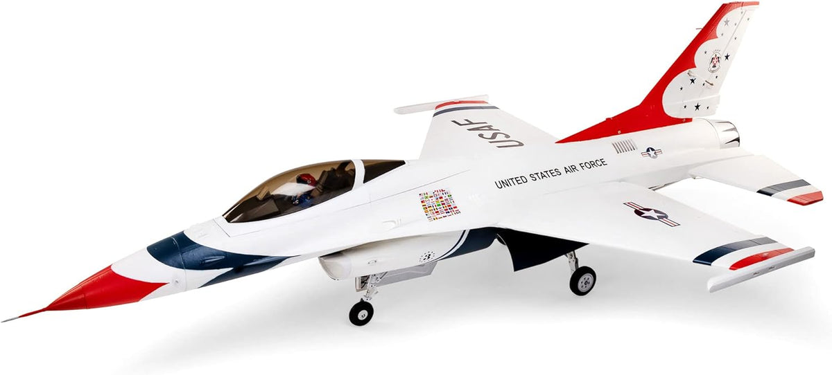 F-16 Thunderbirds 80mm EDF BNF Basic RC Airplane Q629