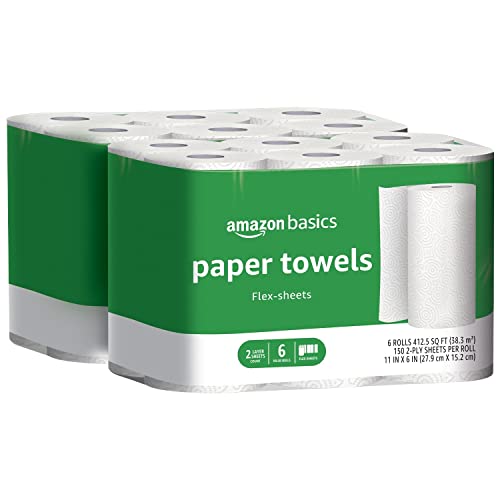 2-Ply Paper Towels, 12 Rolls H936556