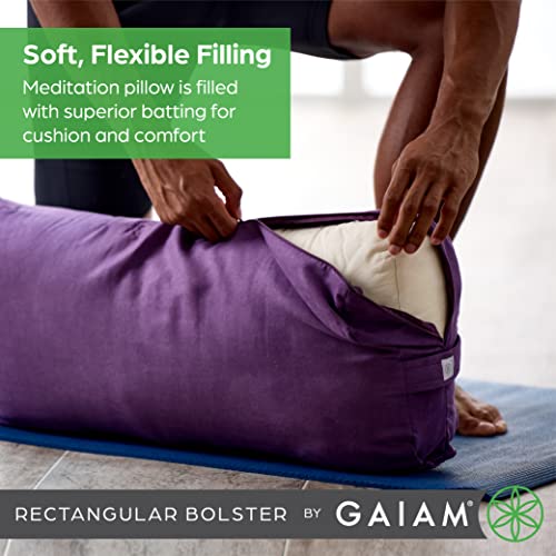 Rectangular Yoga Bolster Meditation Pillow G533