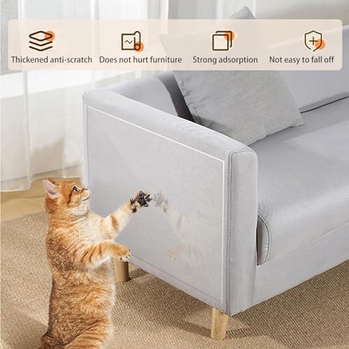 Transparent Thicken Cat Scratch Furniture Protector O31447