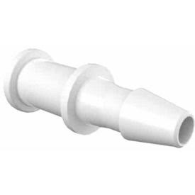 White Polypropylene Barbed Insert Plug F425044