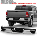 Chrome Steel Complete Rear Bumper Assembly Z830233