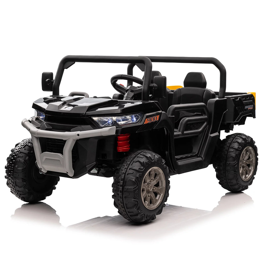 24V 2 Seater Kids Ride On Dump Truck with Remote, Green K2021