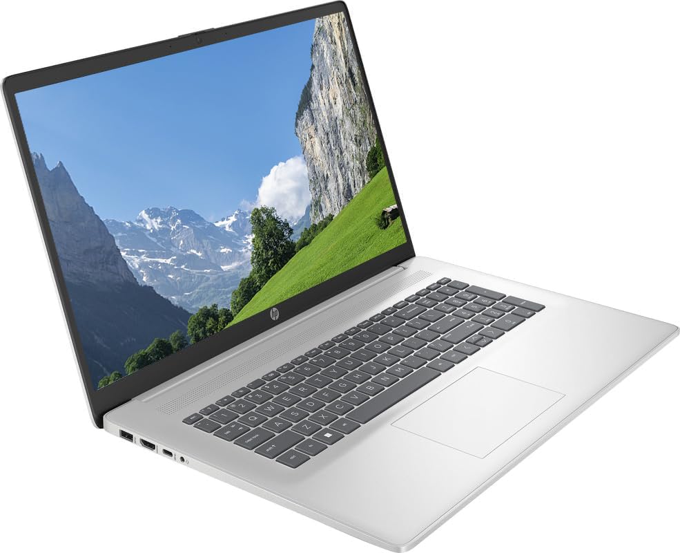 17.3'' FHD Widescreen Laptop with Intel 6-Core i3-1215U, 8GB DDR4, 1TB SSD, Natural Silver W78929