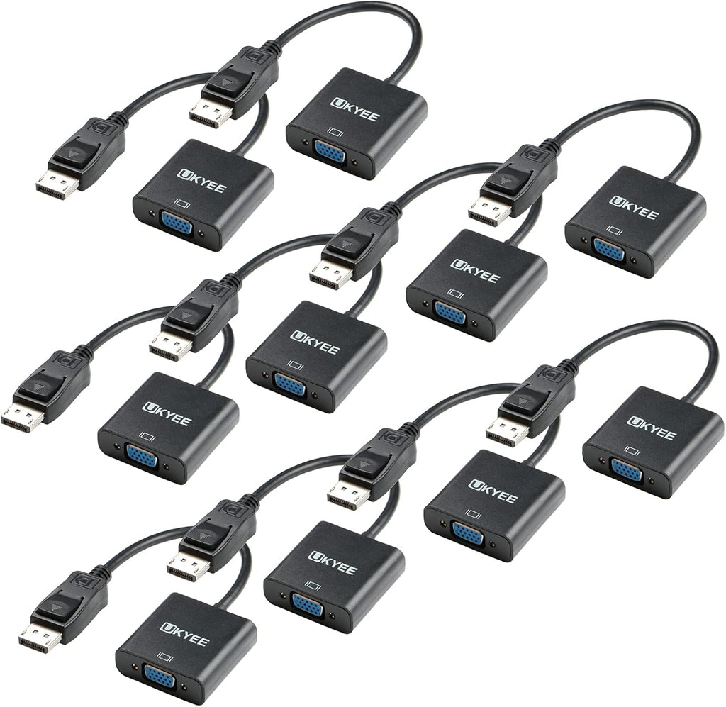 DisplayPort to VGA Adapter 10-Pack X946602