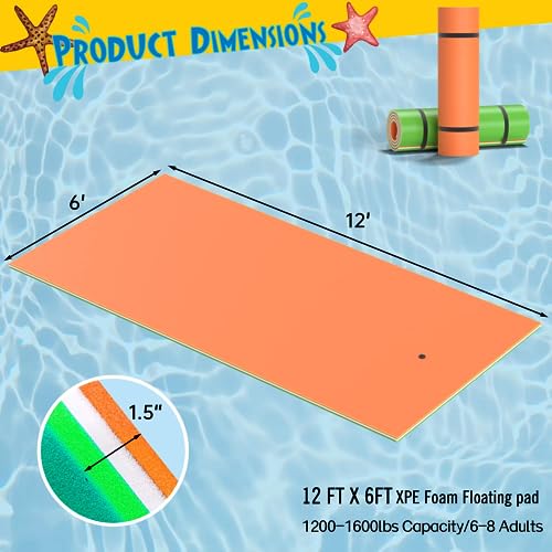 Floating Water Mat 3 Layers XPE Foam P262497
