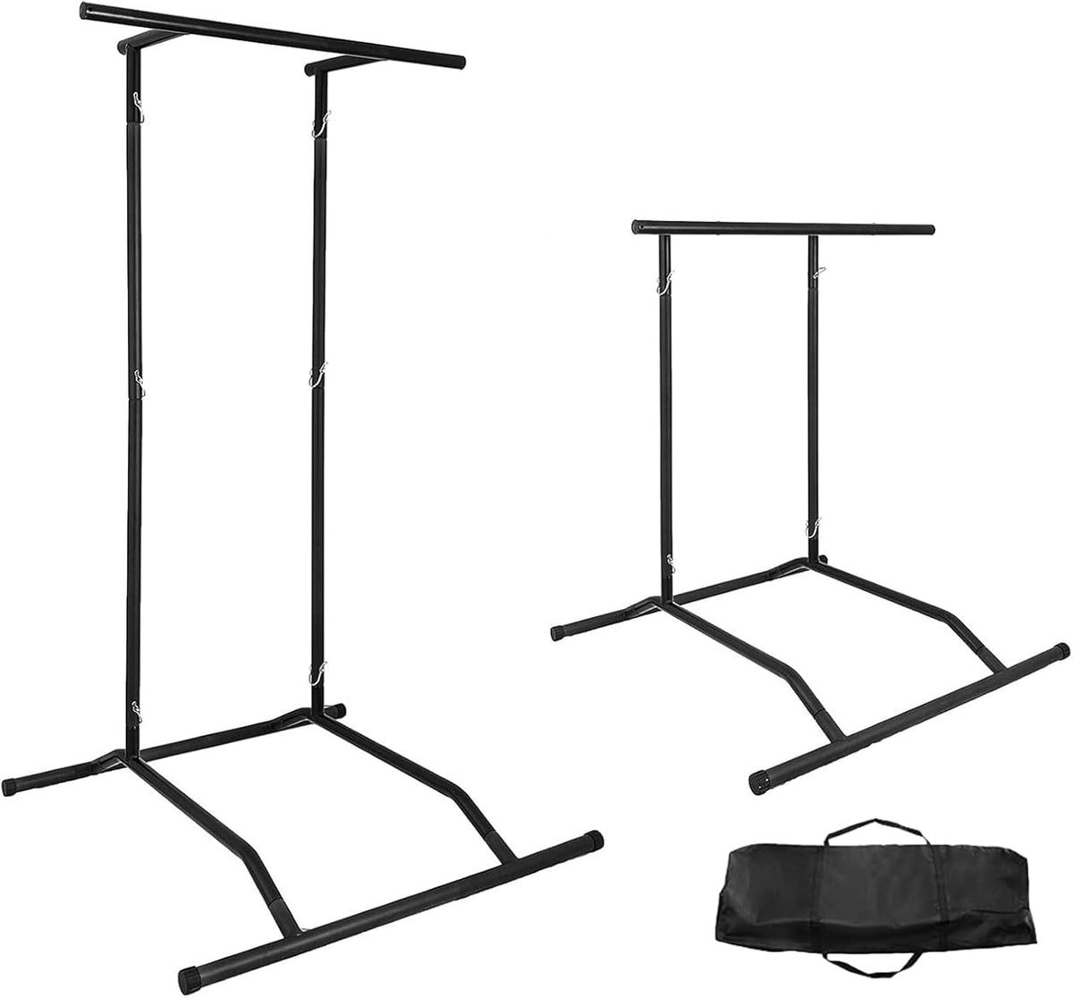 Pull Up Bar Dip Station Power Tower with Bag N182480