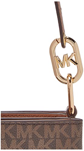 Leather Medium Triple Compartment Crossbody V8691