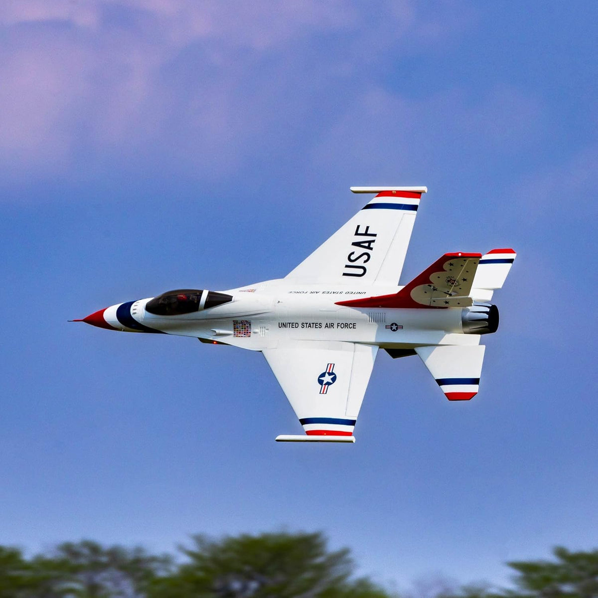 F-16 Thunderbirds 80mm EDF BNF Basic RC Airplane Q629