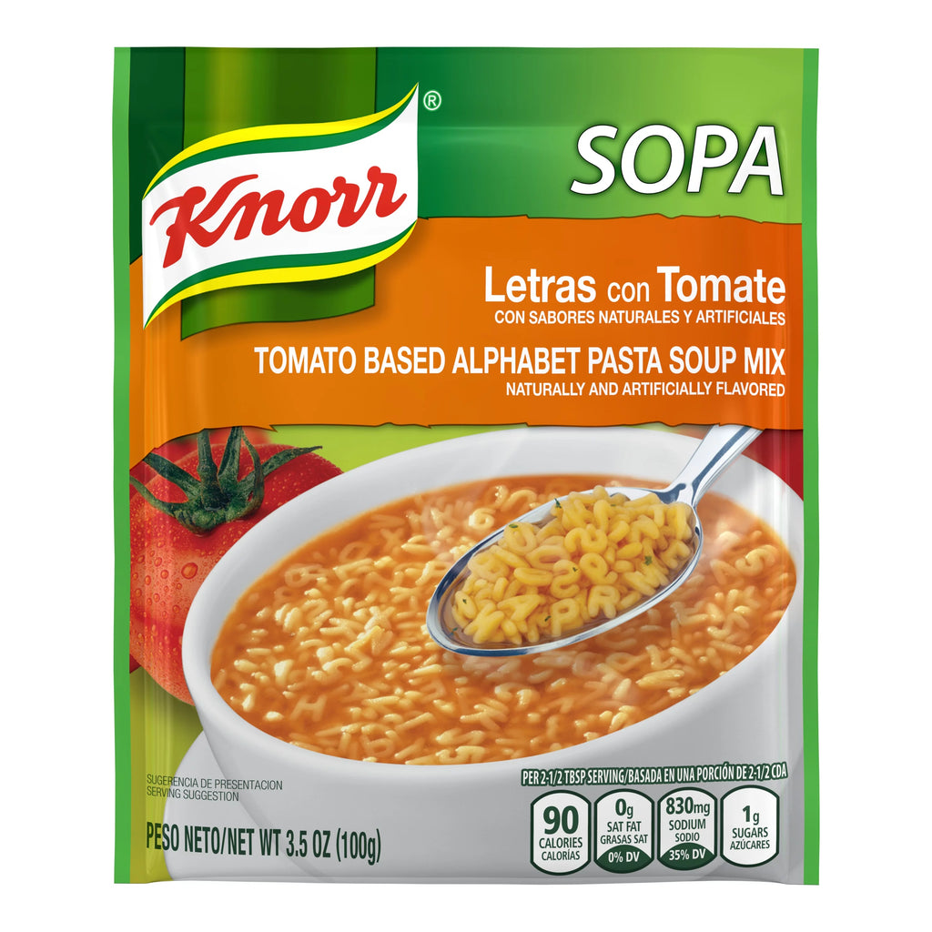 Tomato Alphabet Pasta Soup Mix 3.5 oz Pack of 16 I382