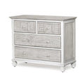 Gray & White Single & 4-Drawer Chest Z9331