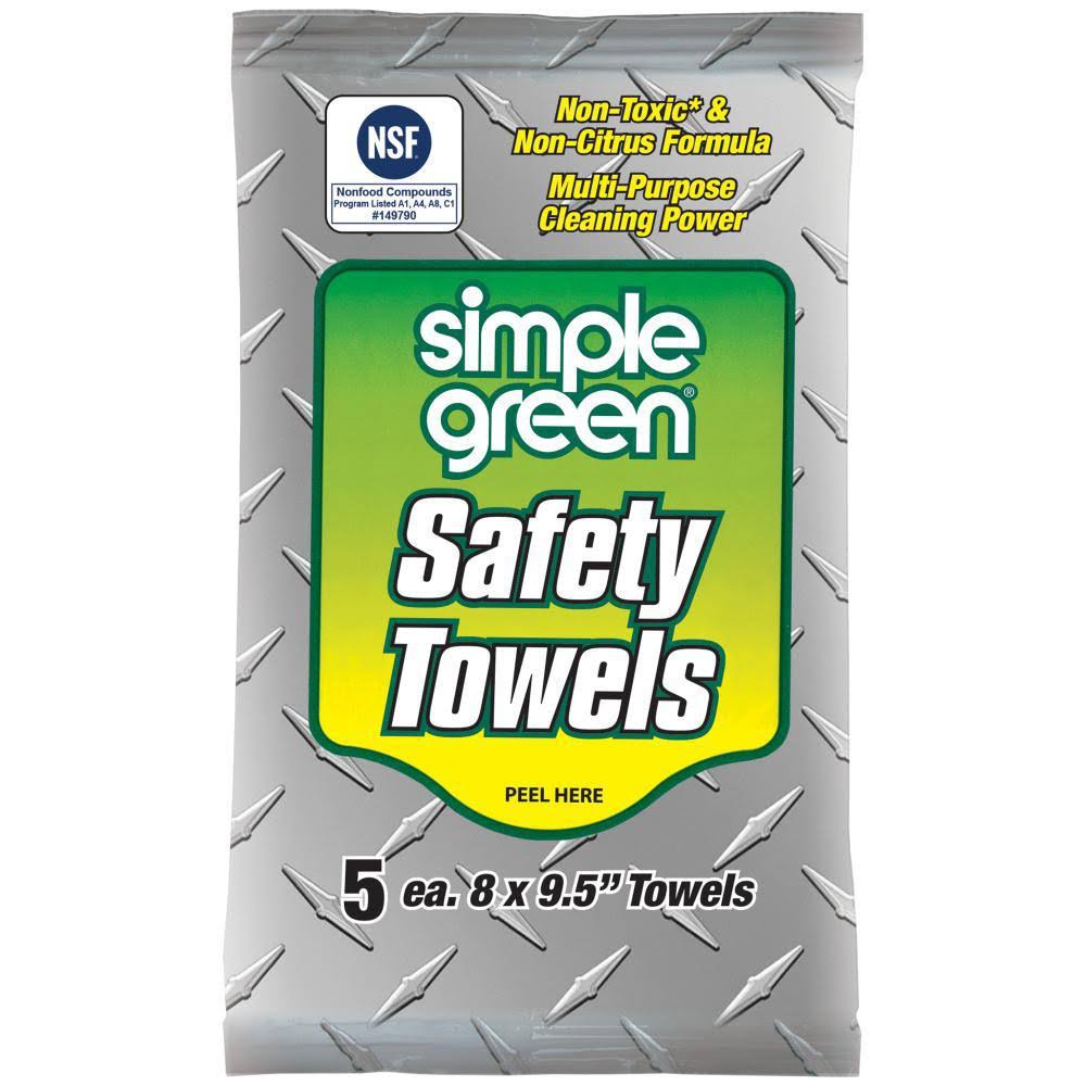 Safety Towels (5-Count) (Case of 50) T146801