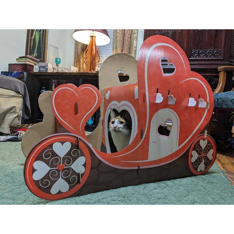 Cardboard Cat House X1021