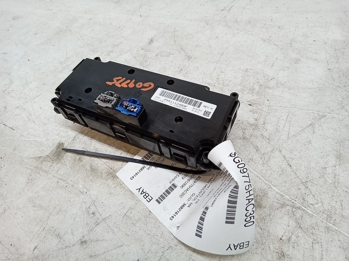13 Dodge Caravan Temperature Control OEM T217