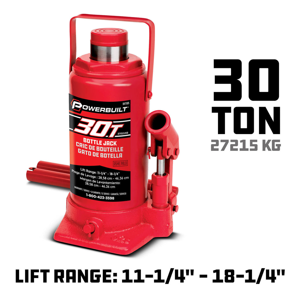30-Ton Bottle Jack N1319