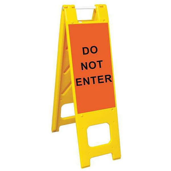 Yellow Barricade, 45 in. H Q542683