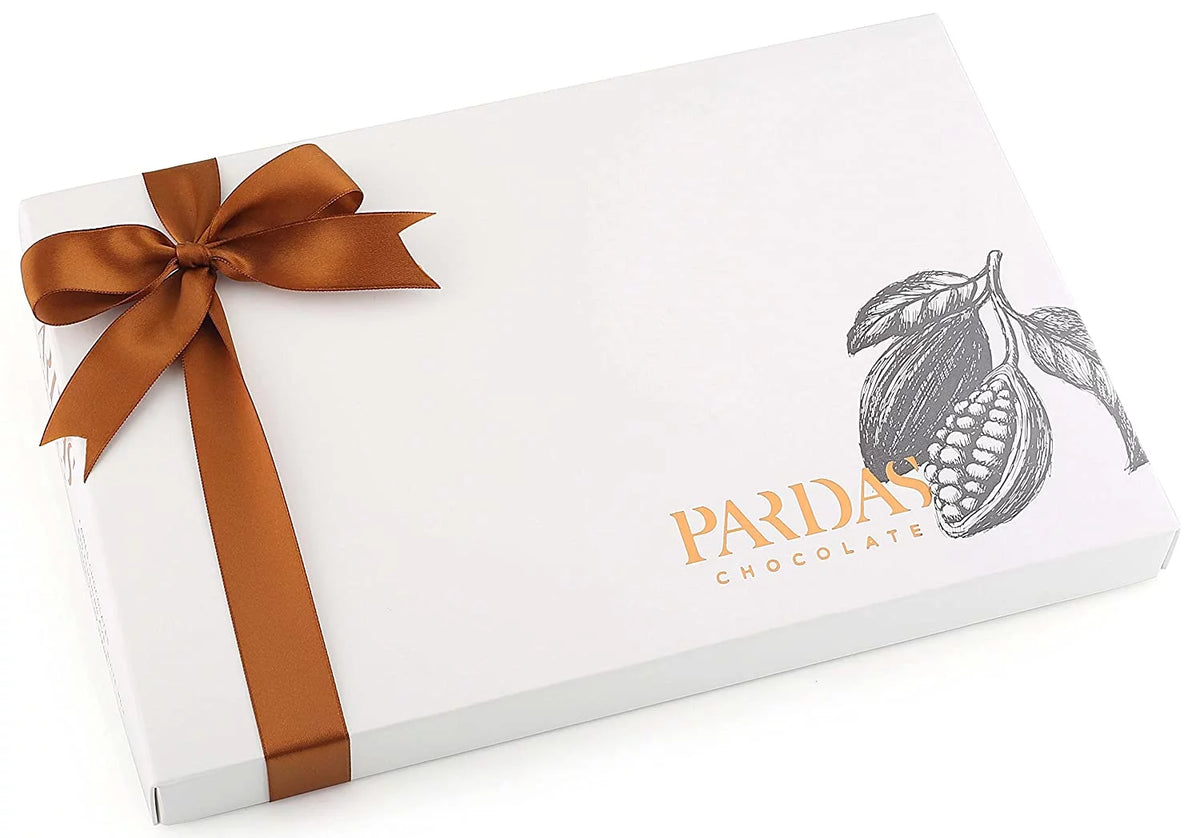 32 Dark Chocolate Covered Assorted Flavors Gift Box A8443