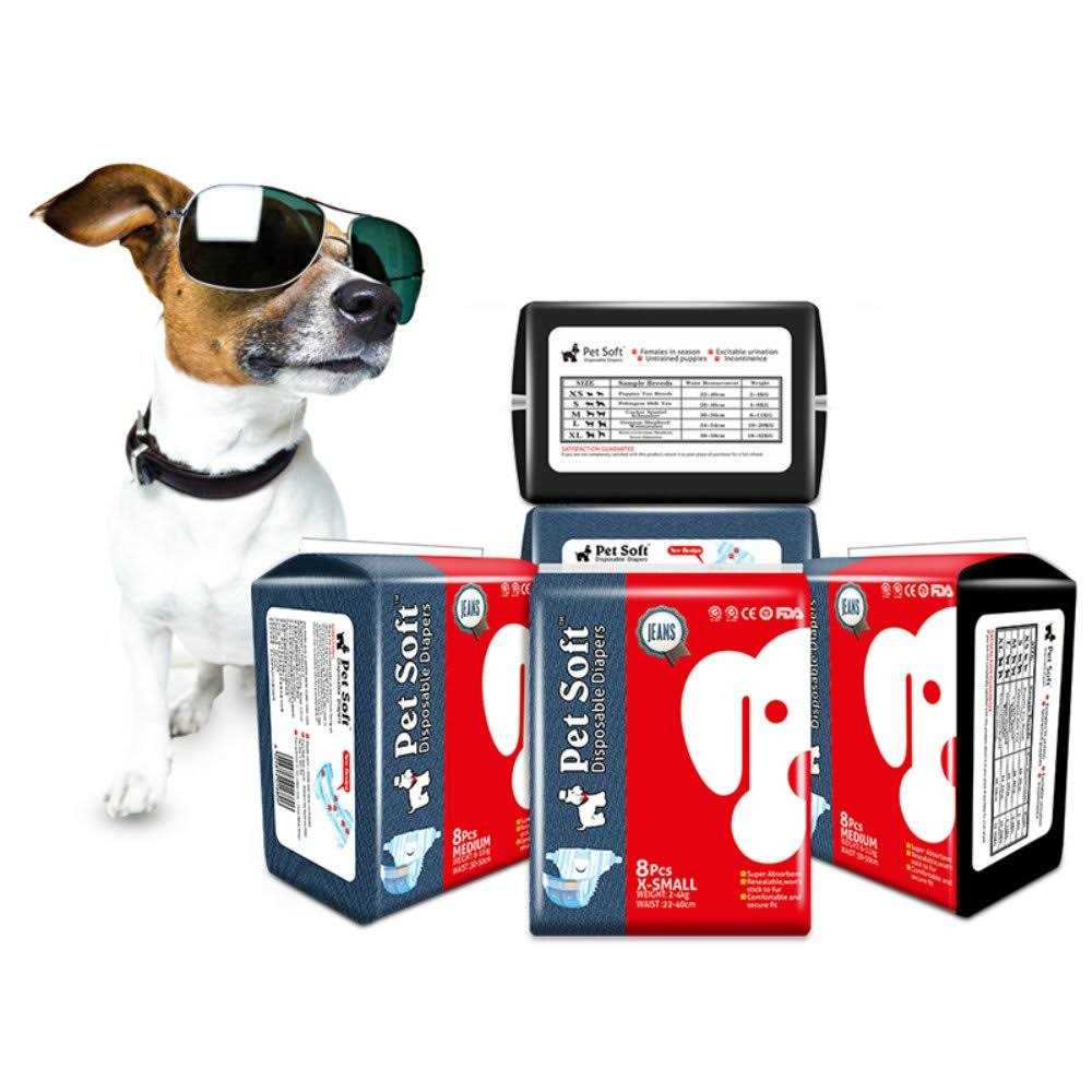 Soft Female Disposable Dog Diapers N328