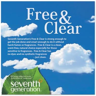 Free & Clear Liquid Fabric Softener, 32oz, Pack of 2 B160