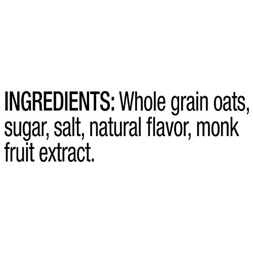 Lower Sugar Maple & Brown Sugar Instant Oatmeal, 10-Count 1.19oz Boxes (Pack of 6) S549