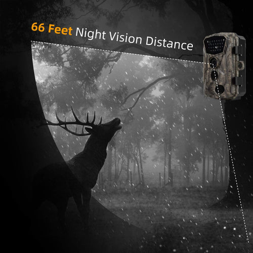 2 Pack 18MP 1080P Trail Game Camera with Night Vision V30496