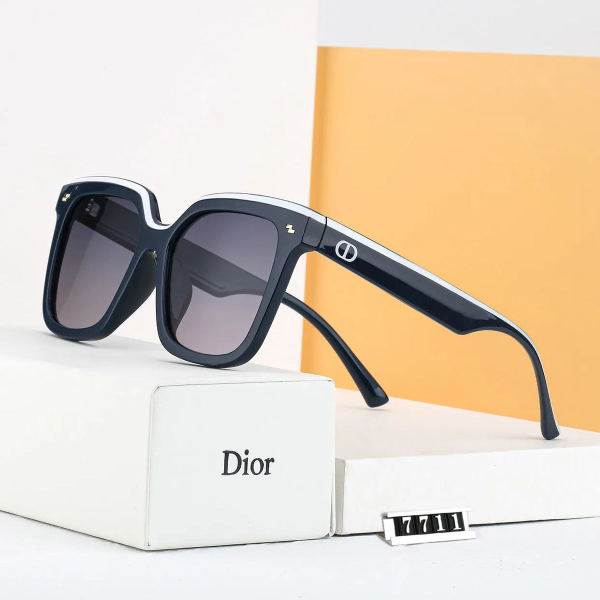 Simple Double Color Polarized Sunglasses D606013