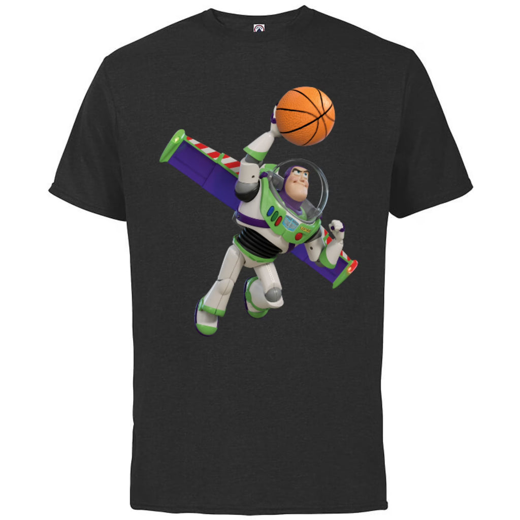 Black Cotton Basketball T-Shirt H24980