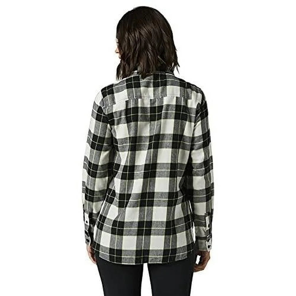 Women's Pines Flannel LT GREY S339703