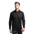 1/2 Zip Pullover Black Medium Z986478