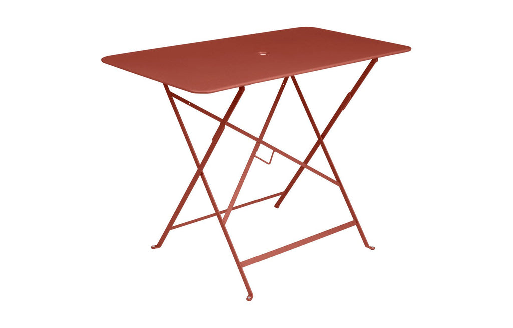 Red Ochre Metal Bistro Table B33876