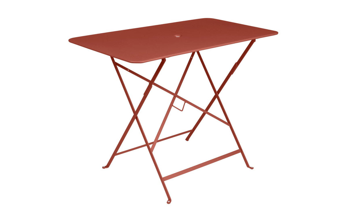 Red Ochre Metal Bistro Table B33876