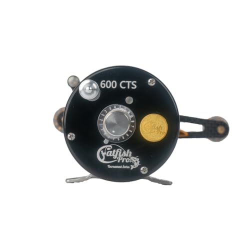 Round Baitcasting Reel with 6+1 Stainless Steel Ball Bearings, 5.3:1 Gear Ratio, 19lb Drag, Brass Gears X474415