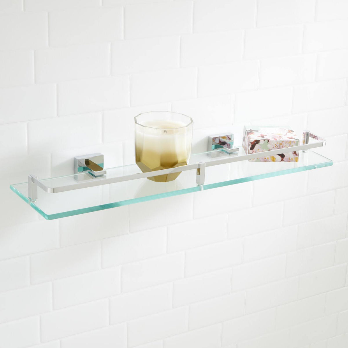 Glass Bathroom Shelf E817
