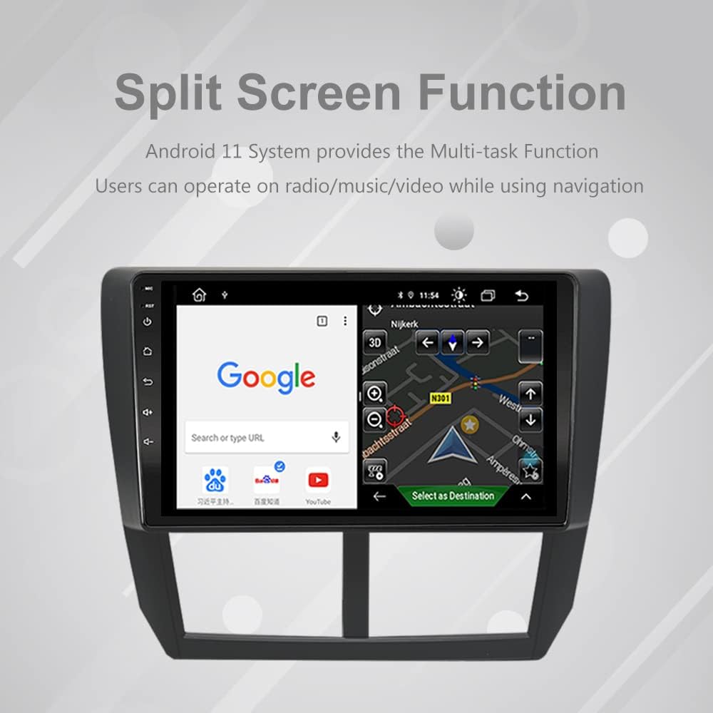 Android 11 9 inch Touch Screen Bluetooth Car Radio J3472