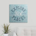 Textual Art Canvas 24x22 T1289