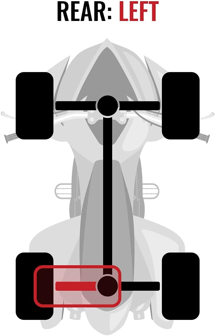 Rear Left Axle for Can-Am Renegade 800 4X4 O375427