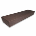 Chocolate-Brown Kraft Cotton Filled Boxes S1981