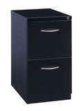 2 Drawer Black File Cabinet X16315