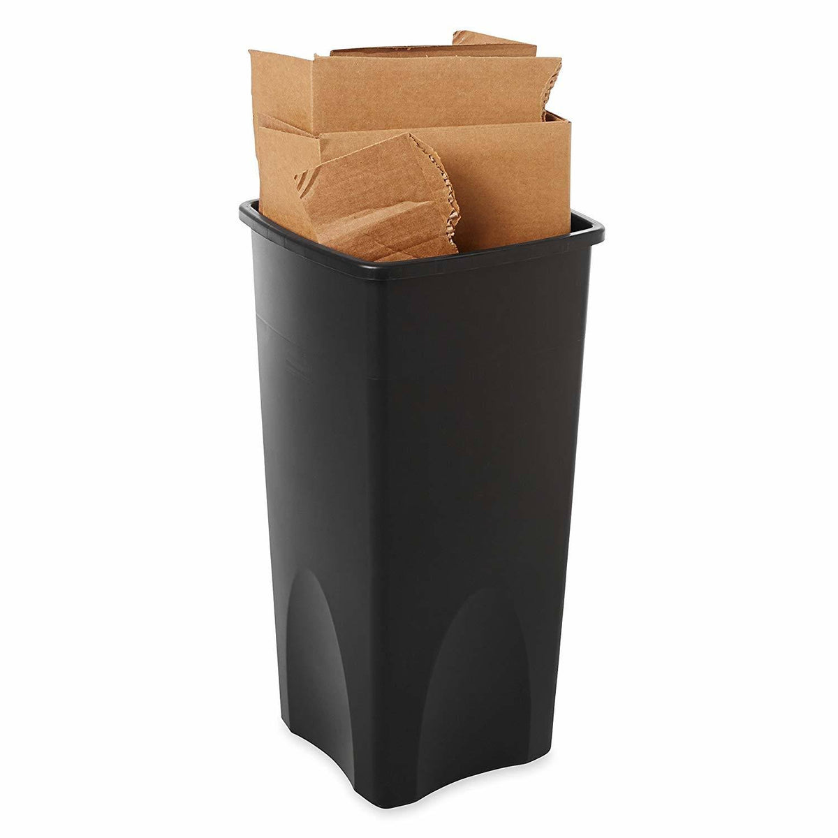 23-Gallon Black Trash Can T44413