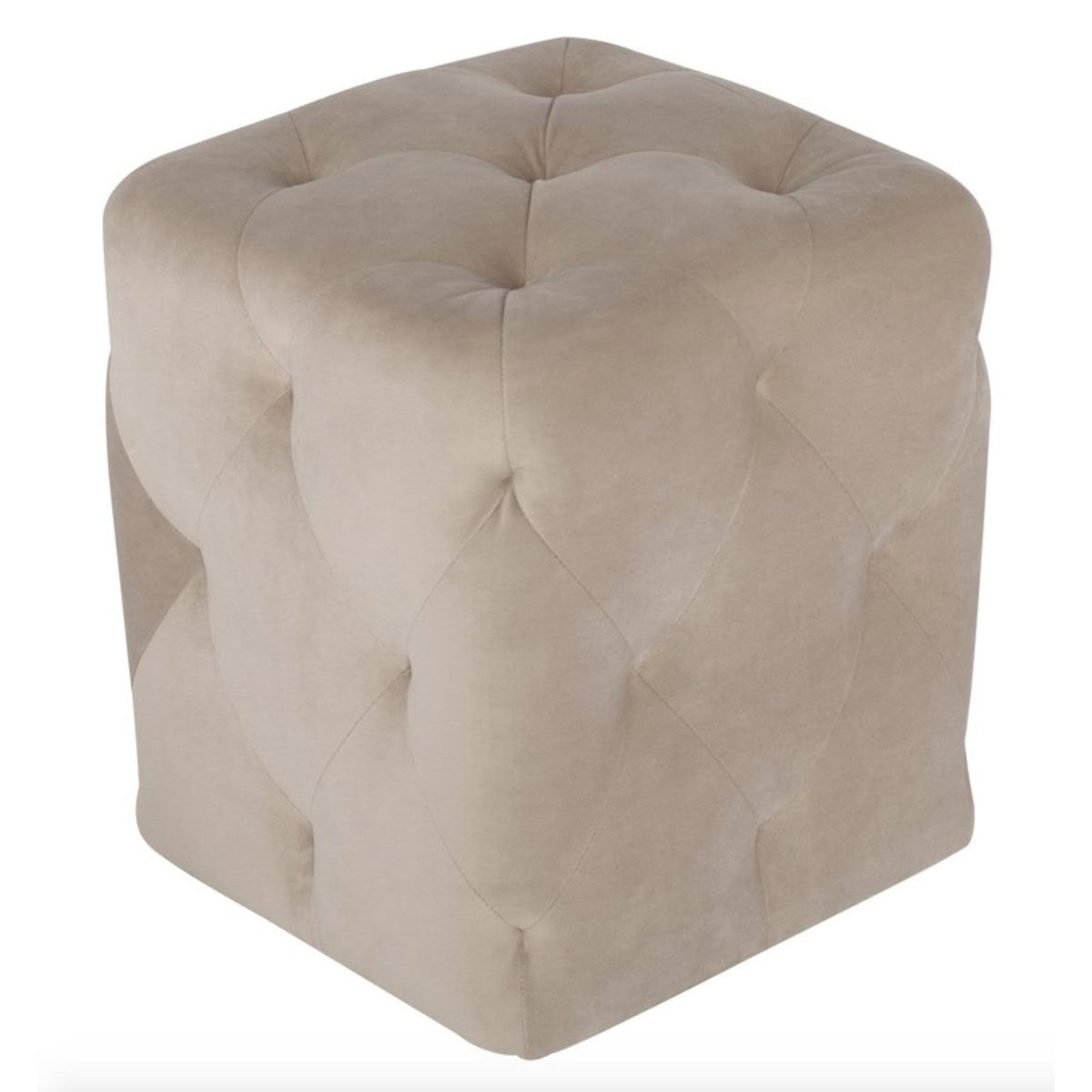 Nude Tufty Ottoman B90088