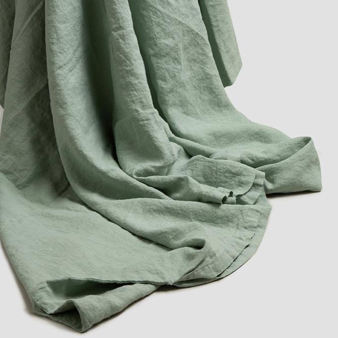 Sage Linen Flat Sheet K278847