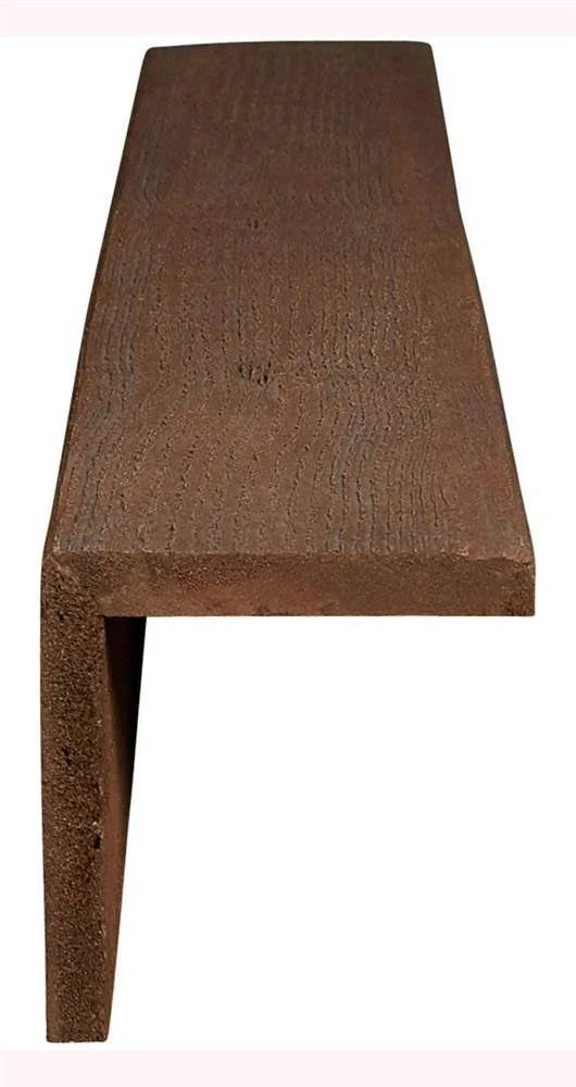 12x22W x 4x22H x 12&L Faux Wood Ceiling Beam K6105