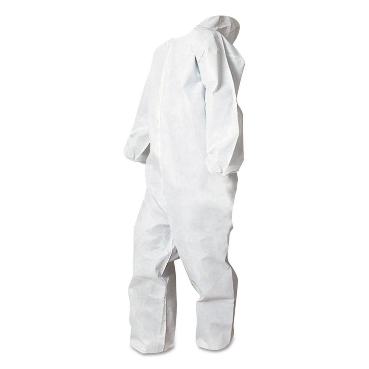 White Medium Polypropylene Disposable Coveralls I18677