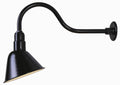 Black 1-Light Outdoor Wall Sconce D94750