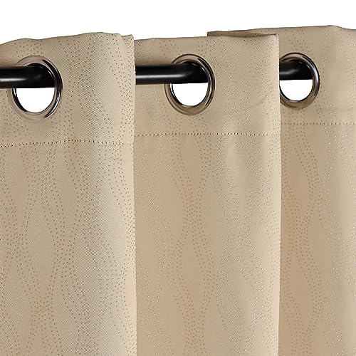 Navy Blue Blackout Curtains, Set of 2 Panels, 42" x 84" E1212